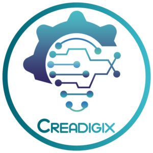 Logo Creadigix specialiste du Marketing Communication Digitale